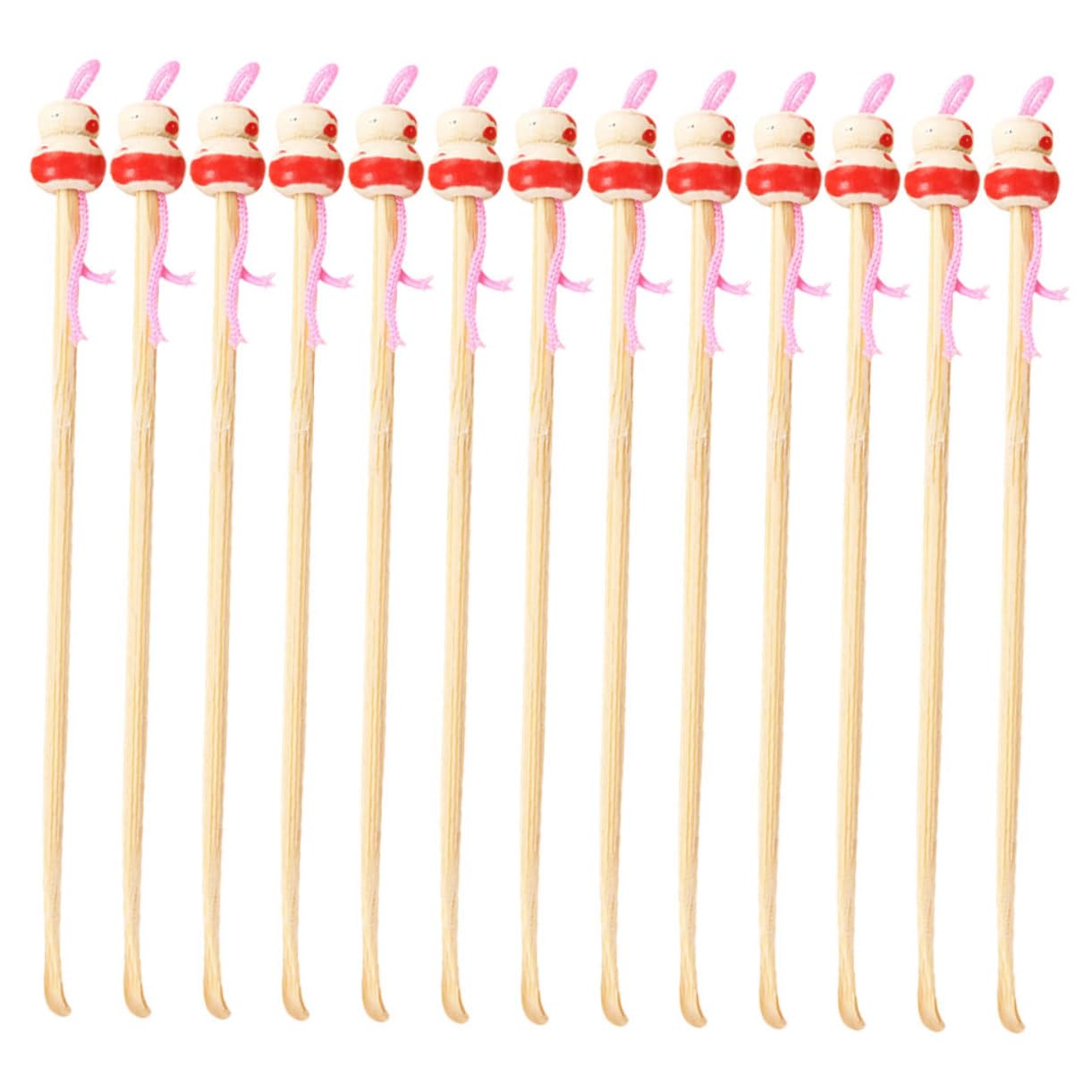 PACKOVE 5 Ensembles -oreilles Suspendus Kit De Retrait De Cire Nettoyeur La Cire Outil De Retrait De Cérumen À Oreille Portables Couleur Aléatoire 100 Pièces * 5