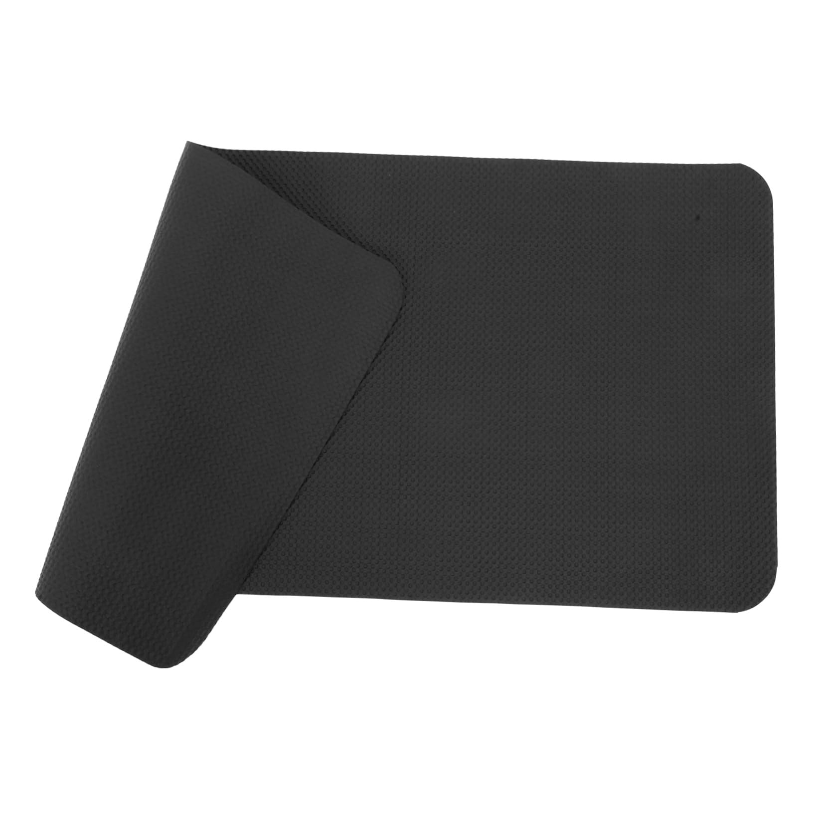 Tappetino Insonorizzante Nbr per Attrezzatura Fitness Protezione Pavimento Resistente e Antiurto per Tapis e Cyclette Nero