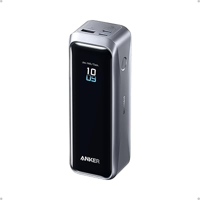Anker Prime Power Bank, 26,250mAh 3-Port Portable Charger with 300W Max Output, Two-Way Charging, TSA-Approved, App Control, for MacBook, iPhone 17/16 Series, and More (Base Not Included)