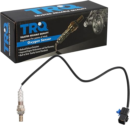 Vista 402 de TRQ Sensor de Oxígeno O2 de 4 Hilos de Banda Estrecha Compatible con VW Atlas 2.0L 2018-21, VW GTI 2.0L 2016-18, Audi A3 Quattro 2.0L 2015-18, VW