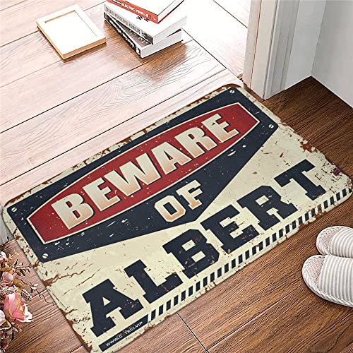 Paillasson attention à Albert tapis drôle Emo accessoires 50x80cm