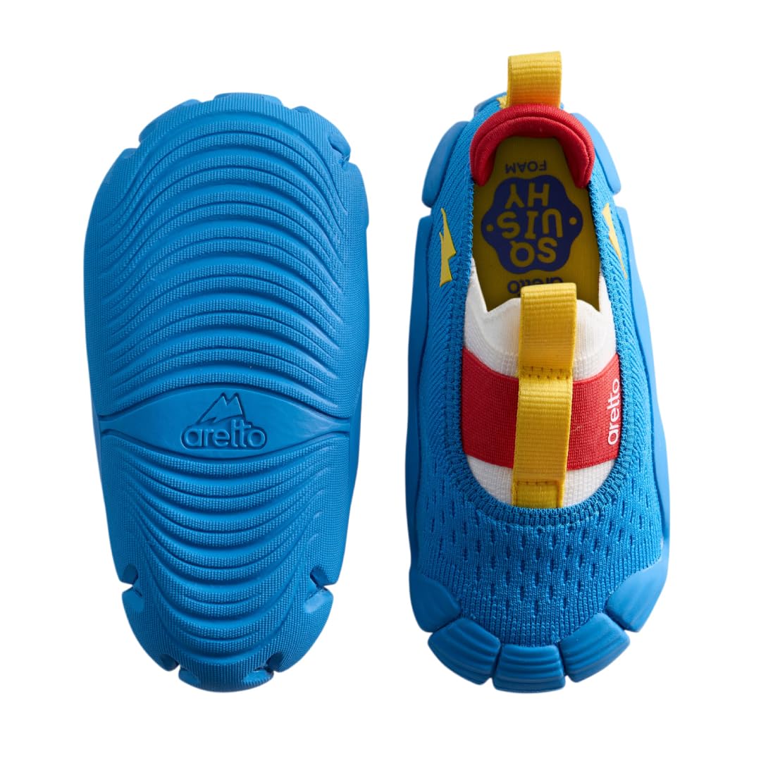 ARETTO Leaps, zapatos expansibles para uso diario para niños, tenis unisex para niños pequeños, escuela, fiesta y uso casual