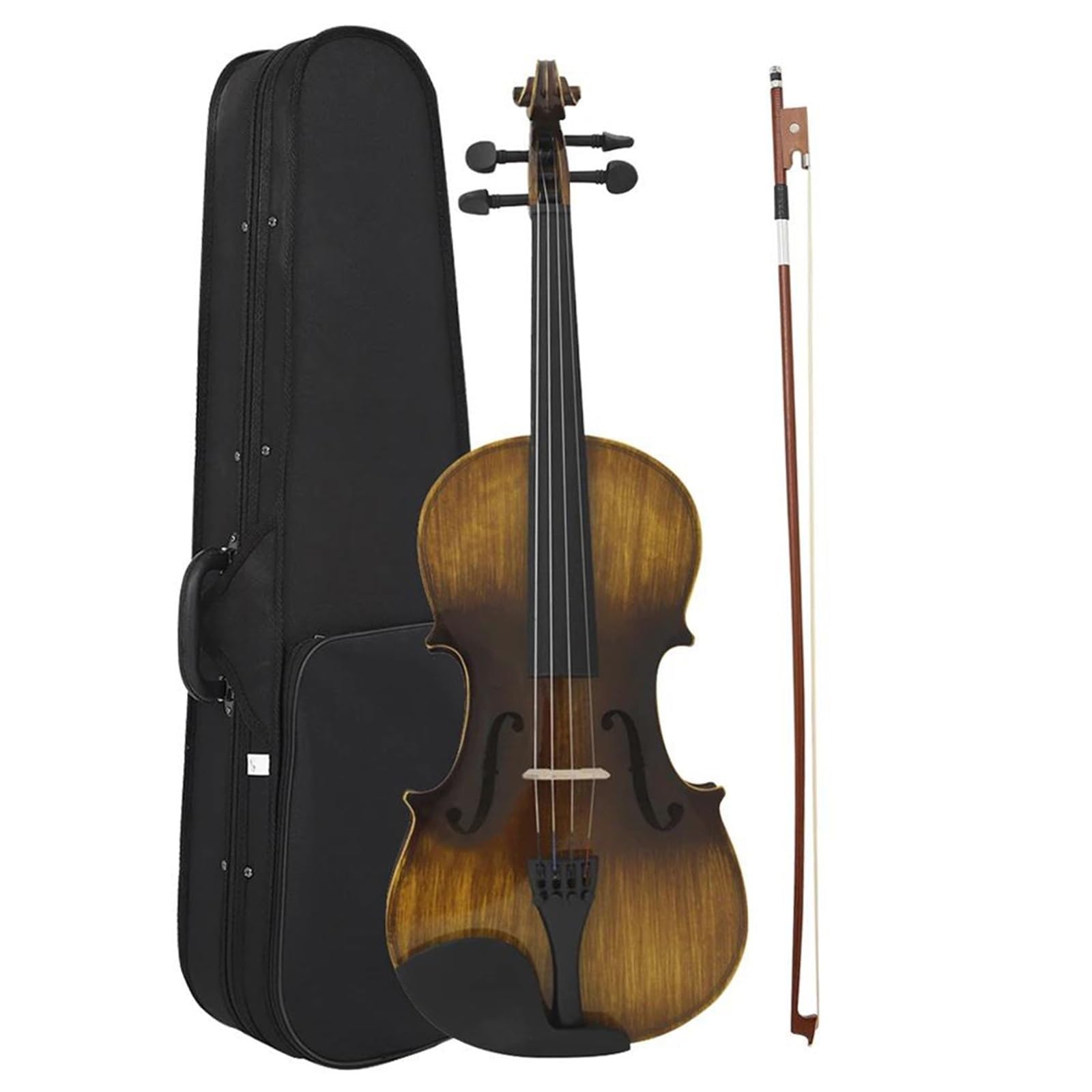 Violino 4/4 Luminoso Strumento A Corde Acustico Classico Con Custodia Set Di Accessori Per Strumenti Musicali(Violin)