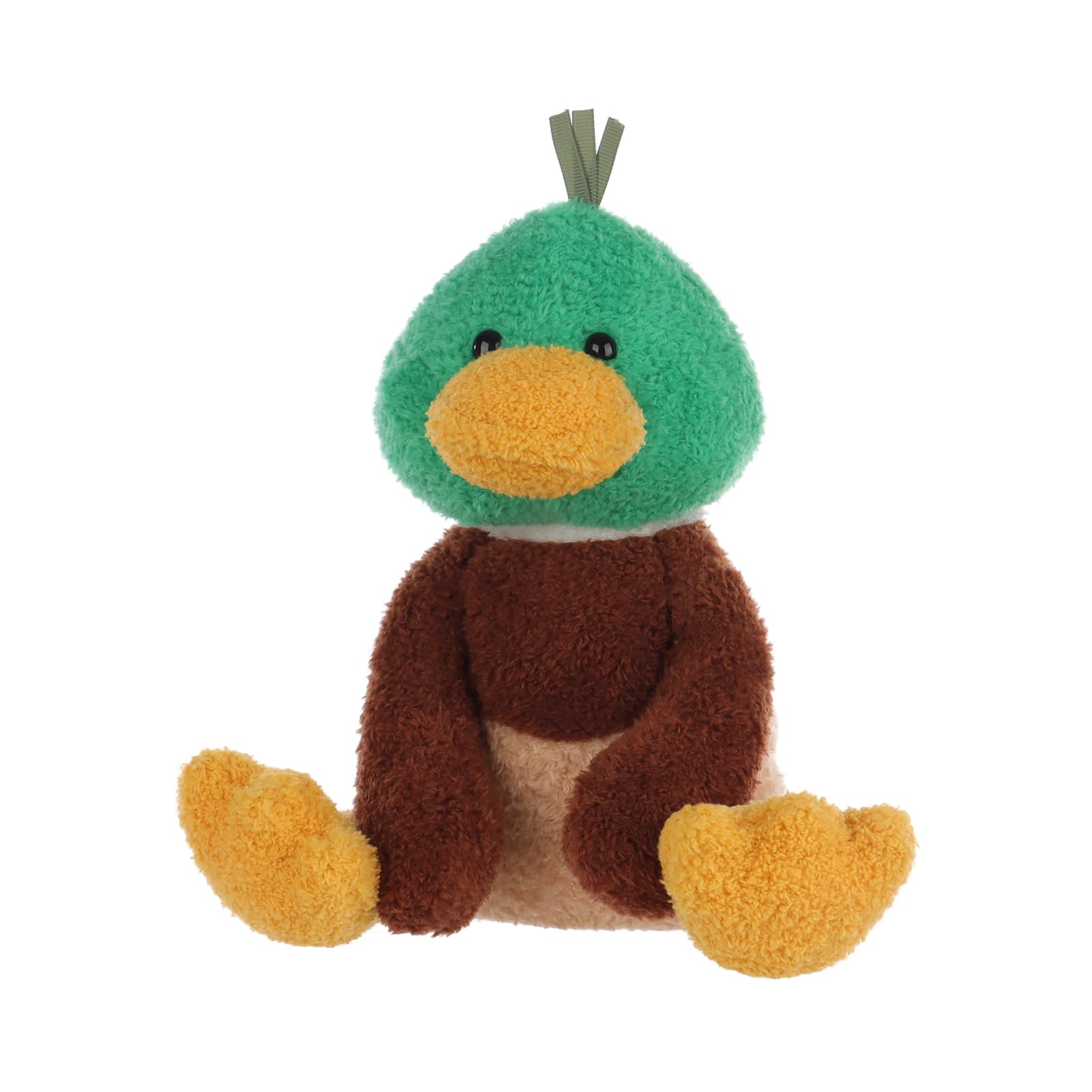 Apricot Lamb Velvet Mallard Duck Plushies Stuffed Animals for Kids Soft Cute Plush Toys for Baby Girl and Boy Fluffy Velvet Mallard Green - Image 4