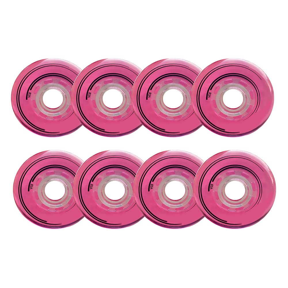 Generico Rotelle per Pattini in Linea Interni/Esterni Ruote di Ricambio per Pattini in Linea con Ruote in Pu Resistenti all'Usura