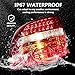 RJRTICLT 1 Pair Rear Lights Tail Lights Compatible With Porsche Cayenne 2007-2010 Brake Lamp Turn Signal Fog Lights 95563148801 95563148800(RIGHT)
