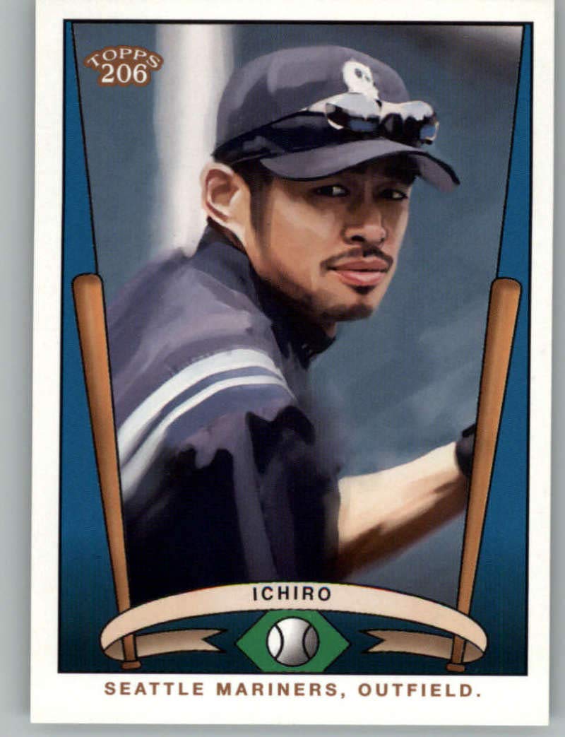 Amazon.com: 2002 Topps 206 Team 206 Series 1#T20619 Ichiro Suzuki 