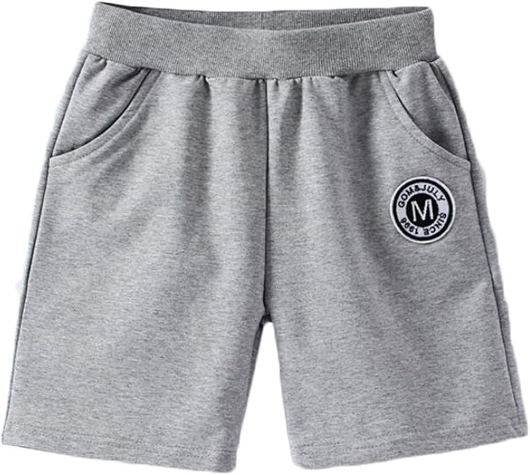 エージョン ボーイズ 短パン 子供服 五分丈 半ズボン 無地 薄手 ウェストゴム 通園 男の子 ジュニア コットン キッズ ファッション 大幅にプライスダウン