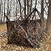 THUNDERBAY Run&Gun Pop Up 3 Sided Ground Blind for Deer Duck Turkey Hunting, Portable Quick Setup Lightweight 3 Panels Deer Hunting Blind