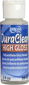 Verniz de alto brilho Duraclear da Deco Art de 59 ml