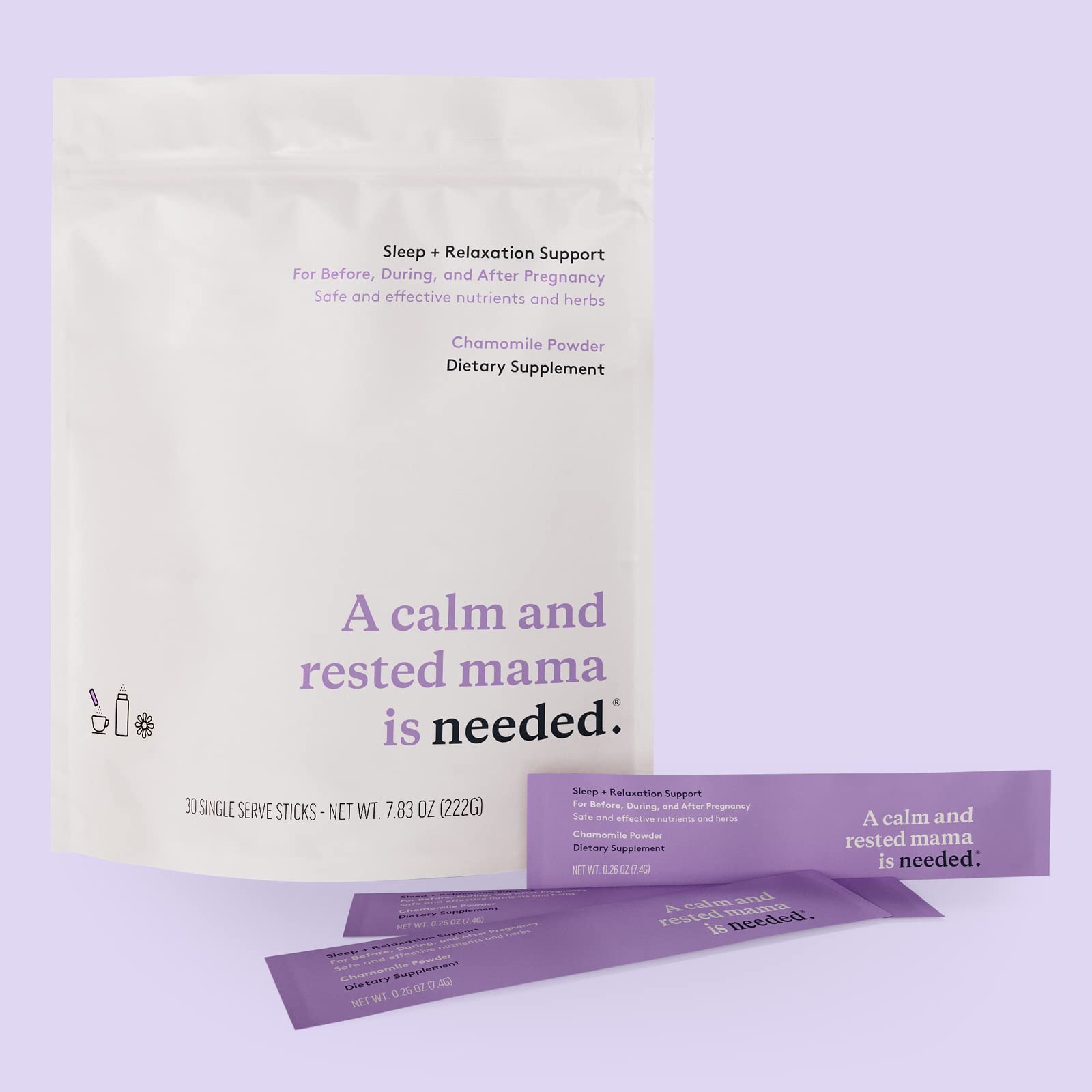 Needed Sleep + Relaxation Support | Pregnancy Safe Sleep Product, Stress Reduction, L-Theanine, L-Gl