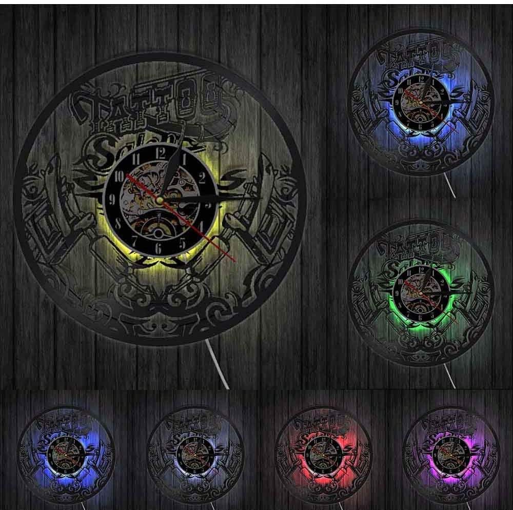 Horloge Murale Design Vinyle X Man Angel - Décoration Chambre/bureau