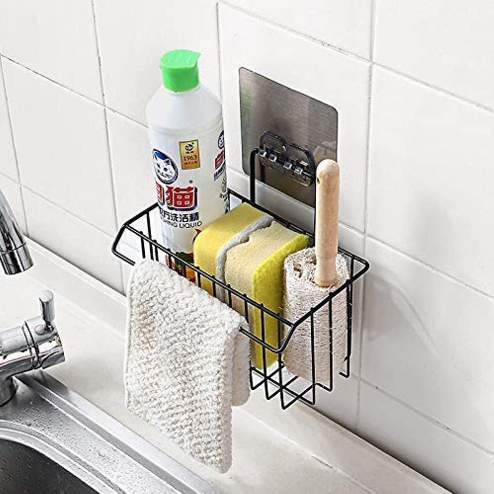 See full amazon price history chart for Holy Delight Kitchen Sponge Holder Sink Organiser Soap Brush Sponge Drain Rack Dishwasher Liquid Shower Gel Storage for Kitchen and Bathroom (1 pcs,Black, Stainless Steel) Holy Delight Kitchen Sponge Holder Sink Organiser Soap Brush Sponge Drain Rack Dishwasher Liquid Shower Gel Storage for Kitchen and Bathroom (1 pcs,Black, Stainless Steel) (B09NDMPRBG) Amazon Price History, Amazon Price Tracker