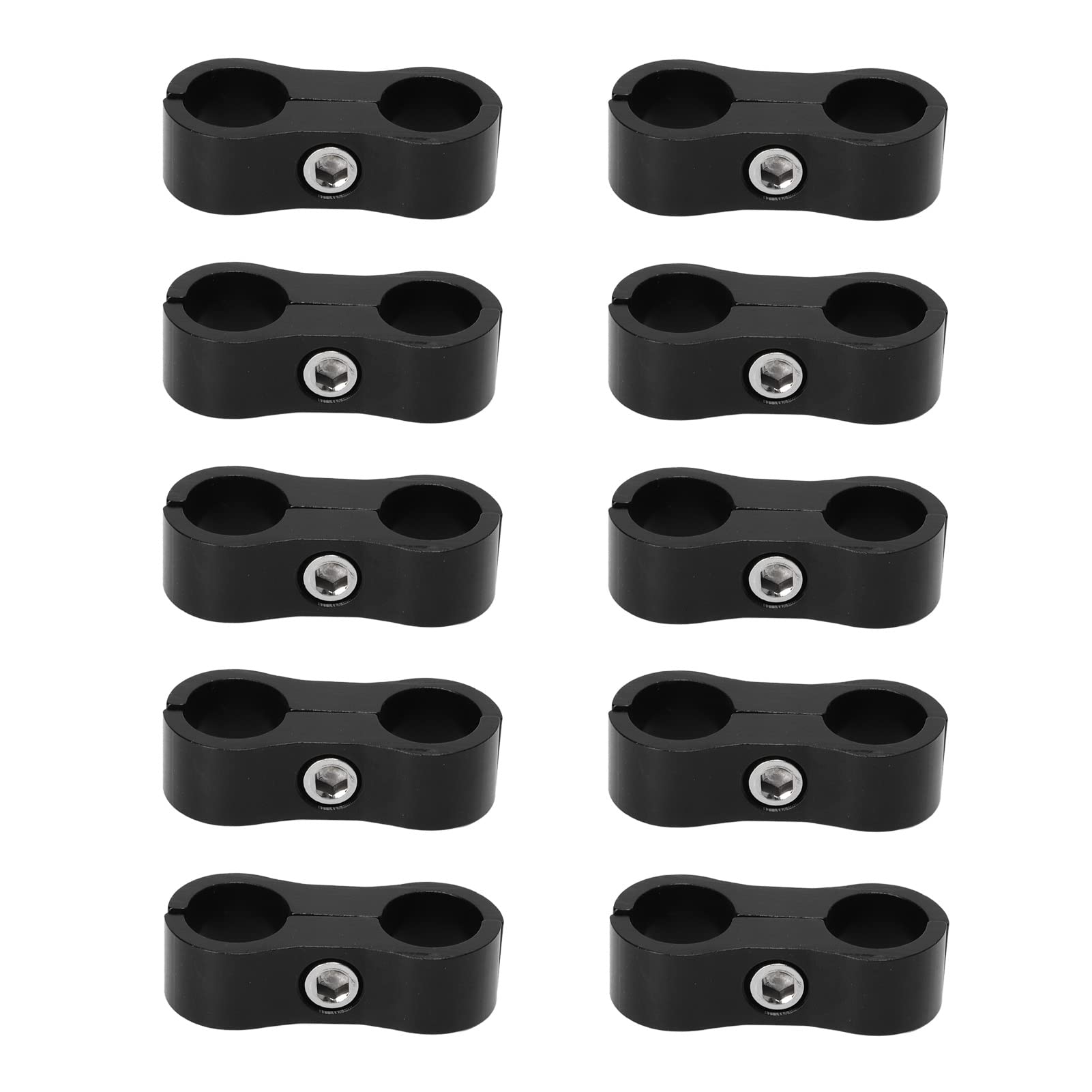 4AN 6AN 8AN 10AN 12AN Hose Separator Fuel Line Adapter Fitting Mounting Clamps E