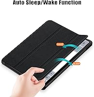 Vista 4 de Funda para Samsung Galaxy Tab S9 FE+ Plus 12.4" (SM-X610/X616)/Galaxy Tab S9+ Plus 12.4" (SM-X810/X816/X818) - Funda delgada con función atril