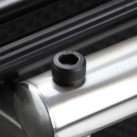 M8-1.25 x 100mm Bolt, 8PCS M8 Hex Socket Head Cap Screws Bolts, 12.9 Grade Alloy Steel, Full Threads, Allen Socket Drive, with Hex Spanner