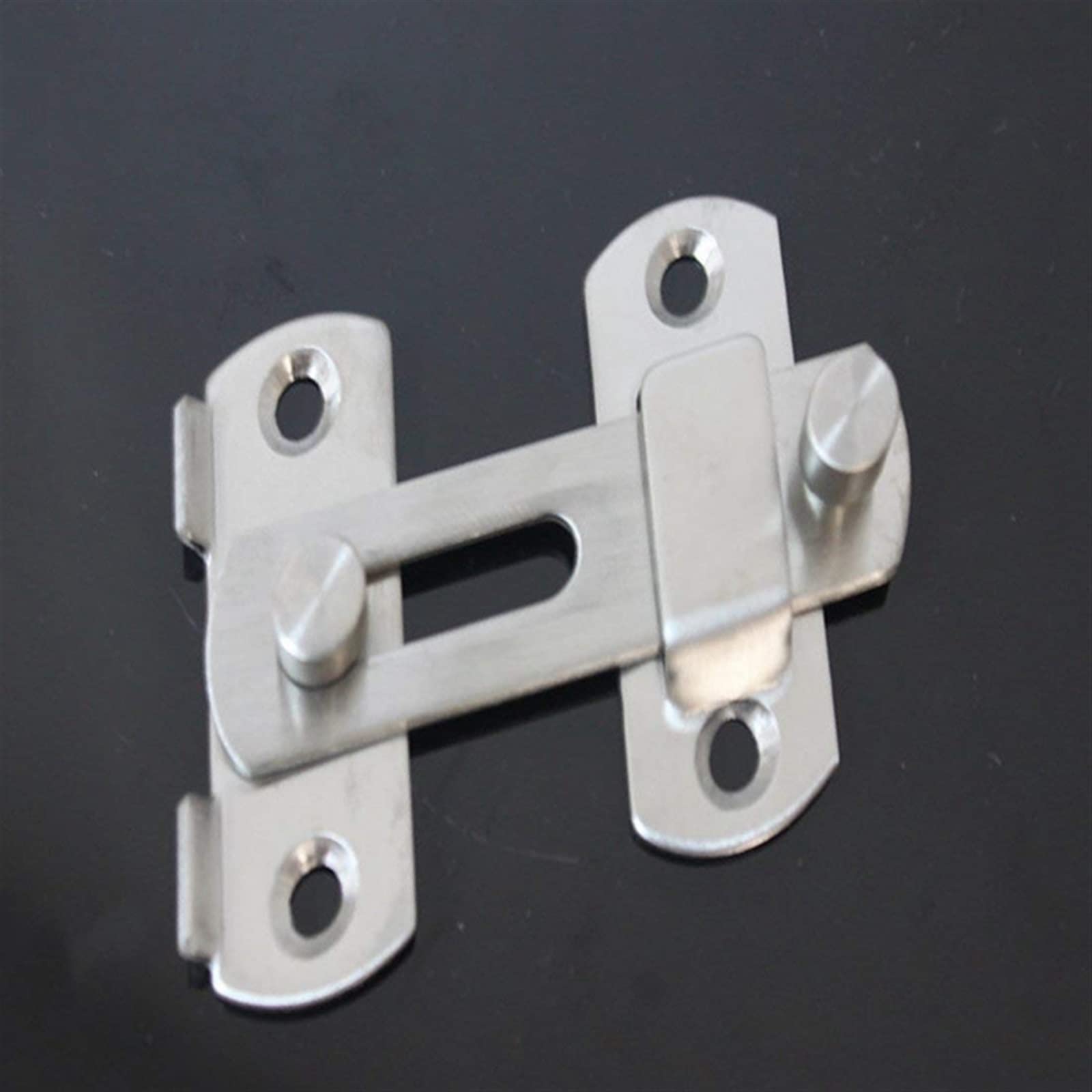 Cadenas de Puertas, Cadenas de Puerta con Hebilla y pestillo Acero Inoxidable, Herramienta Bloqueo Cadena Deslizante