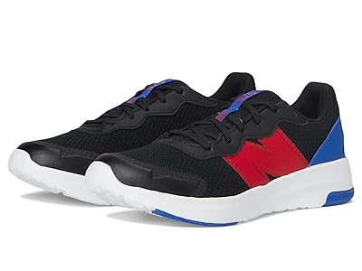 New Balance Kids 578v1 (Big Kid) Kids Shoes Black/Team Red/Team Royal : 5 Big Kid W, Textile