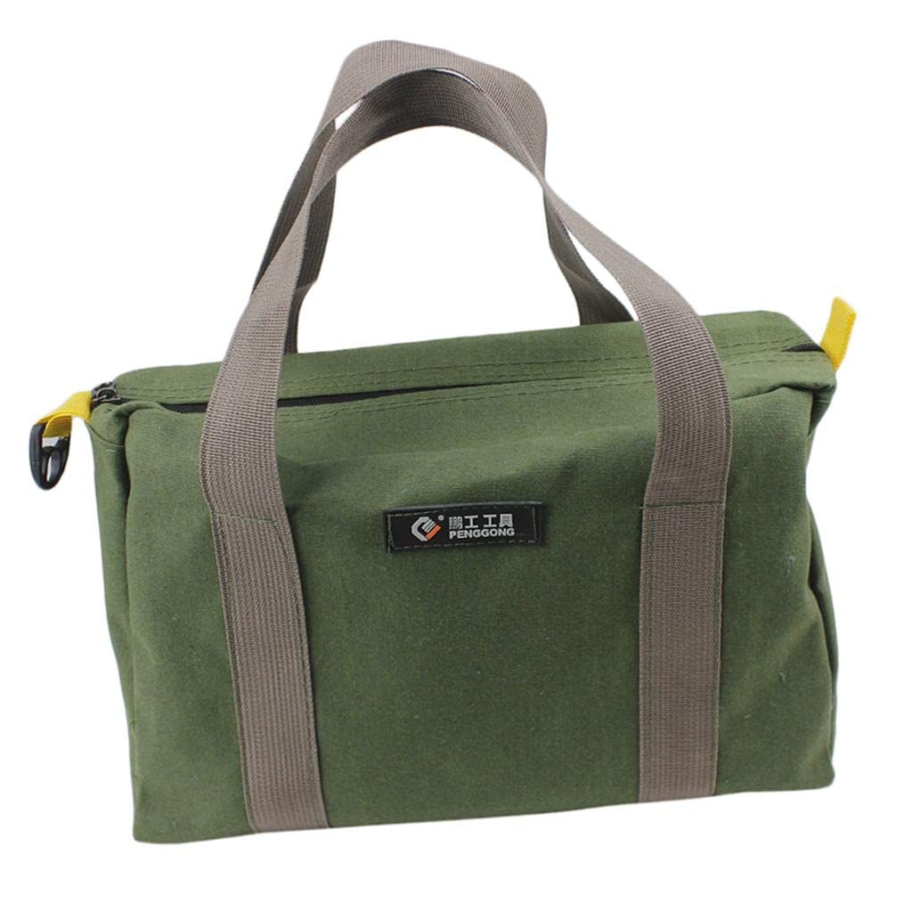 Portable Canvas Tool Bag Tote Toolkit Storage 30x12x18cm Tools | Tool Boxes Belts & Storage | Bags Belts & Pouches-image-14