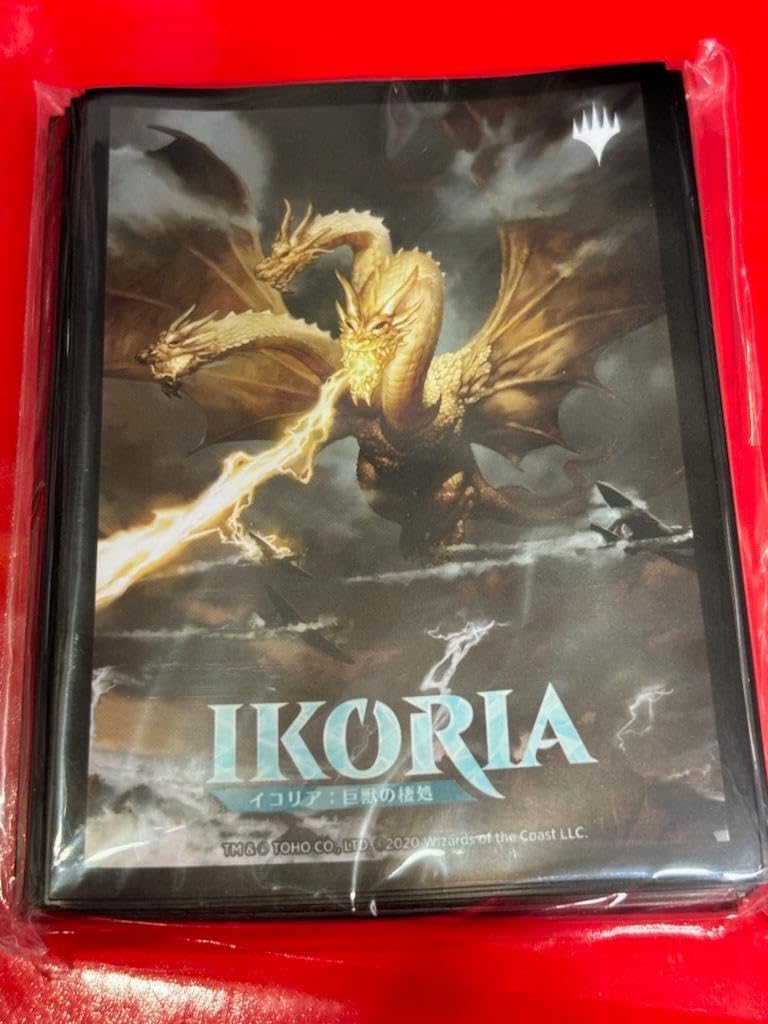 Amazon.co.jp: MTG 宇宙の帝王、キングギドラ スリーブ イコリア版 40