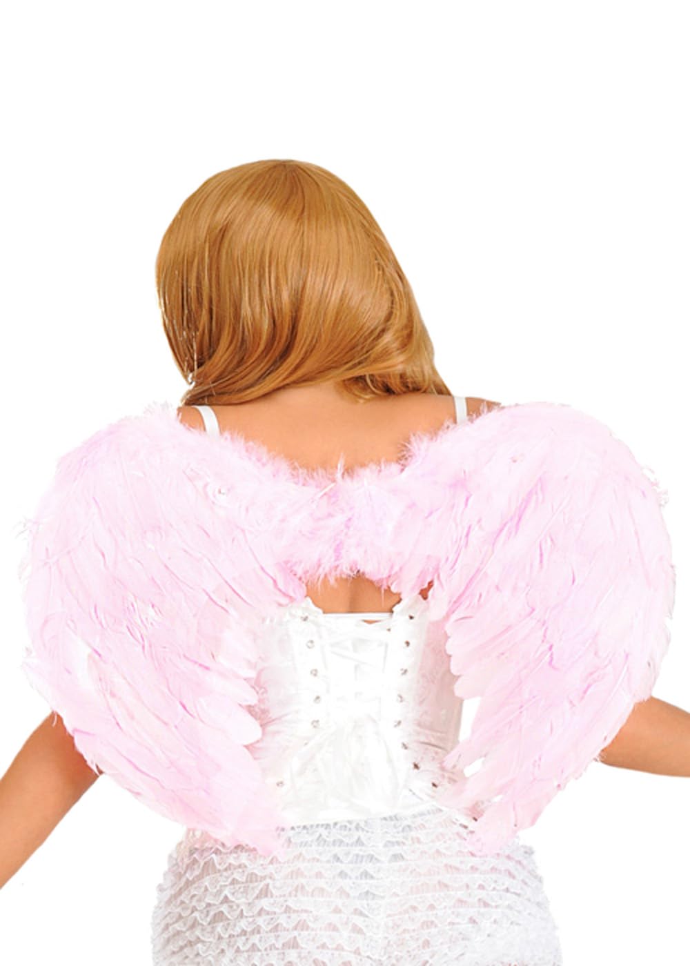 Struts Women's Pink Small Feather Heavenly Angel Wings 60Cm X 40Cm