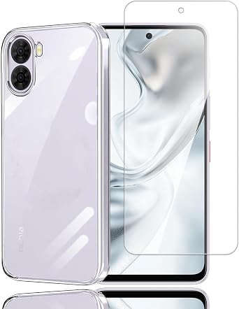 Tempered Glass Screen Protector for ZTE Nubia S2 A504ZT, Clear Silicone