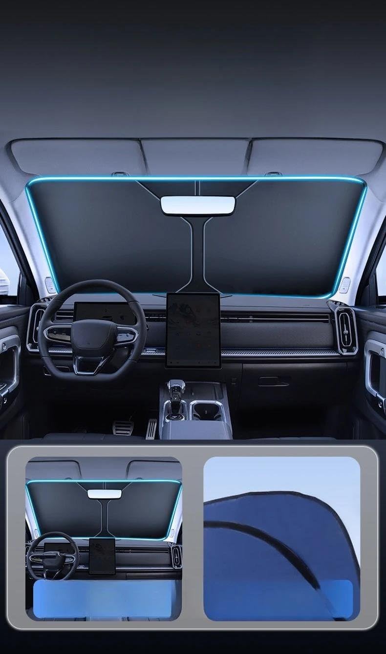 Per Toyota Per Yaris X 2018~2025 Visiera Parasole Pieghevole Per Parabrezza Auto Parasole Per Finestrini Laterali Auto