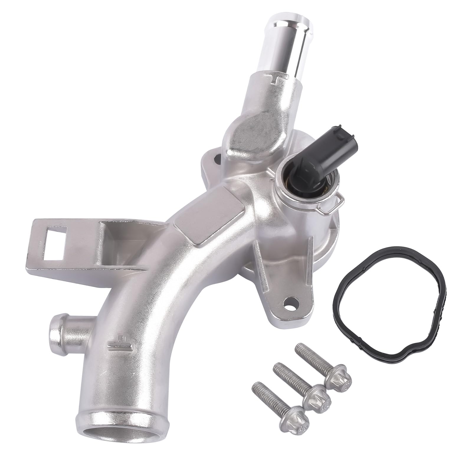 Brida de refrigerante Aluminio Compatible con Adam Astra J Meriva 25192985 | Compatible con Corsa E D Meriva B, 1338022