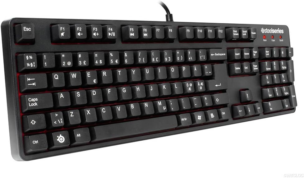 SteelSeries 6Gv2 Mechanical Gaming Keyboard - Red Cherry Switches Edition