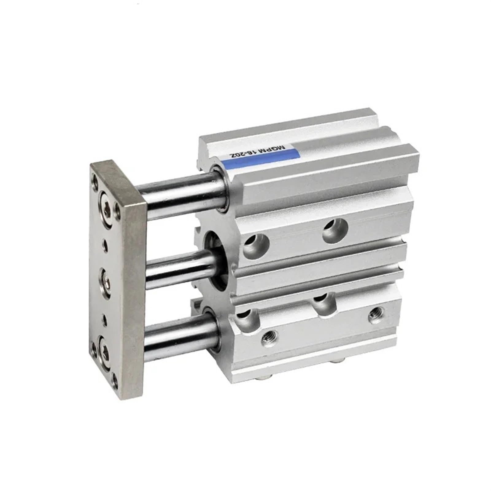 Vérin pneumatique Compact à Guidage pneumatique PM32 PM40 PM50 PM63 PM80 PM100 Course 50/75/100/125/150/200 mm(Stroke 125mm,Bore 63mm)