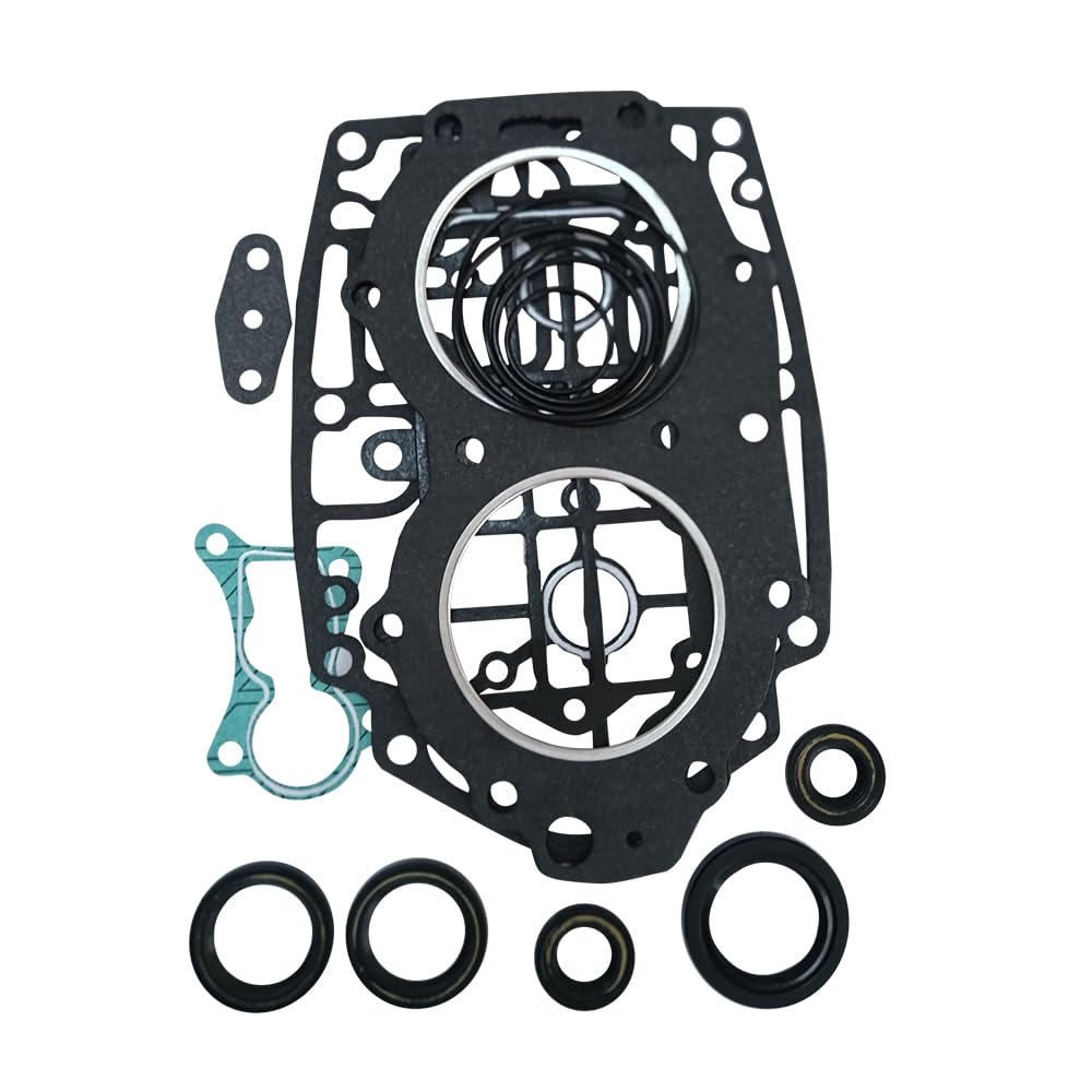 New Powerhead Gasket Kit Compatible with Yamaha 40hp Enduro 66T-W0001-00