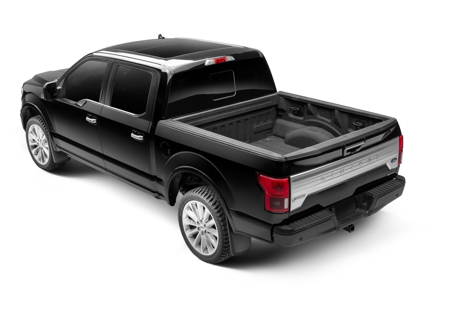 Husky Liners Osłony błotne | przednie i tylne osłony błotne - czarne | 58456 | pasuje do 2015-2020 Ford F-150 w/OEM błotniki 4 szt
