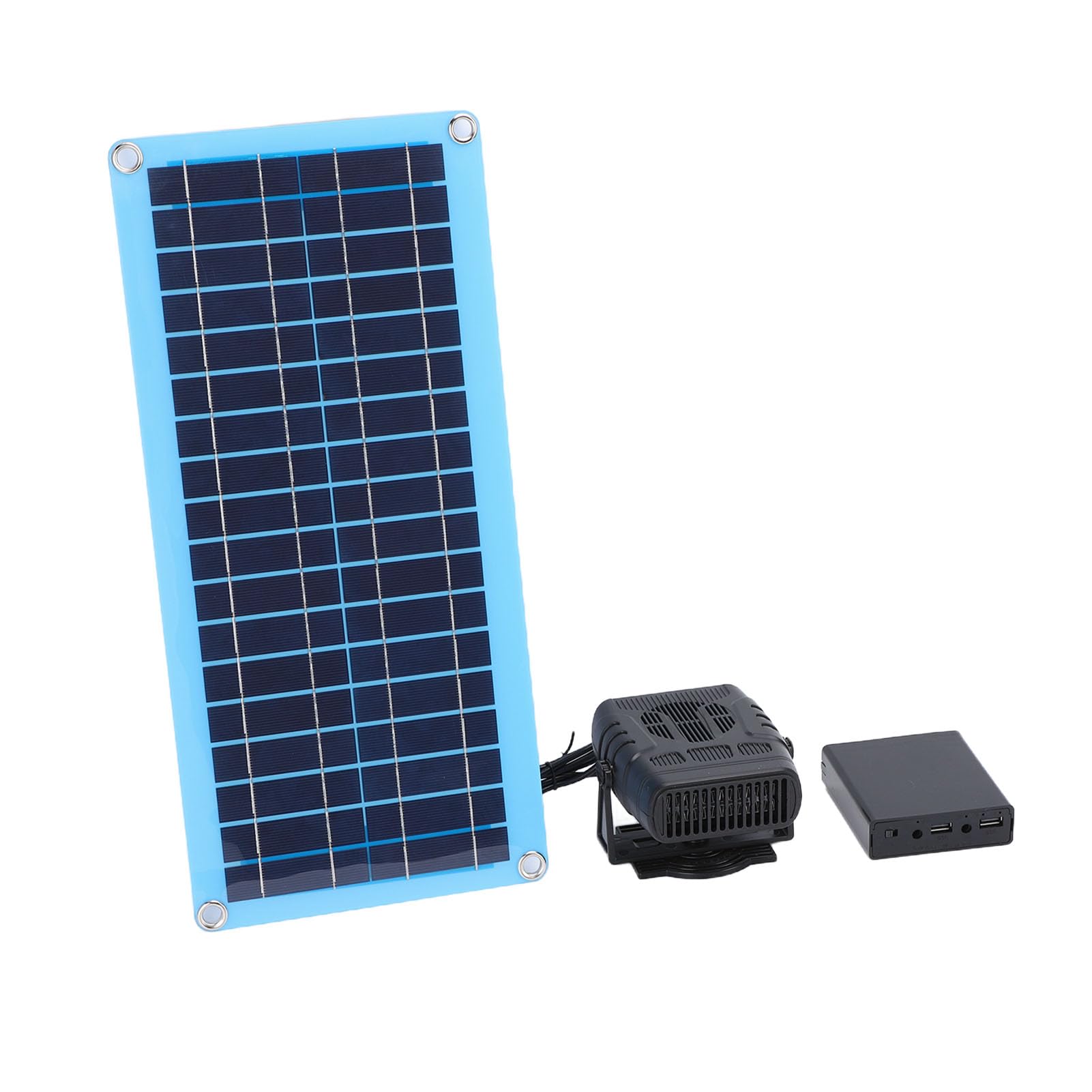 CHICIRIS Riscaldatore Ad Energia Solare da 30 W, Pannello Solare Monocristallino con Livelli di Riscaldamento Multipli, Distribuzione Rapida del Calore per Interni di Veicoli e Cucce