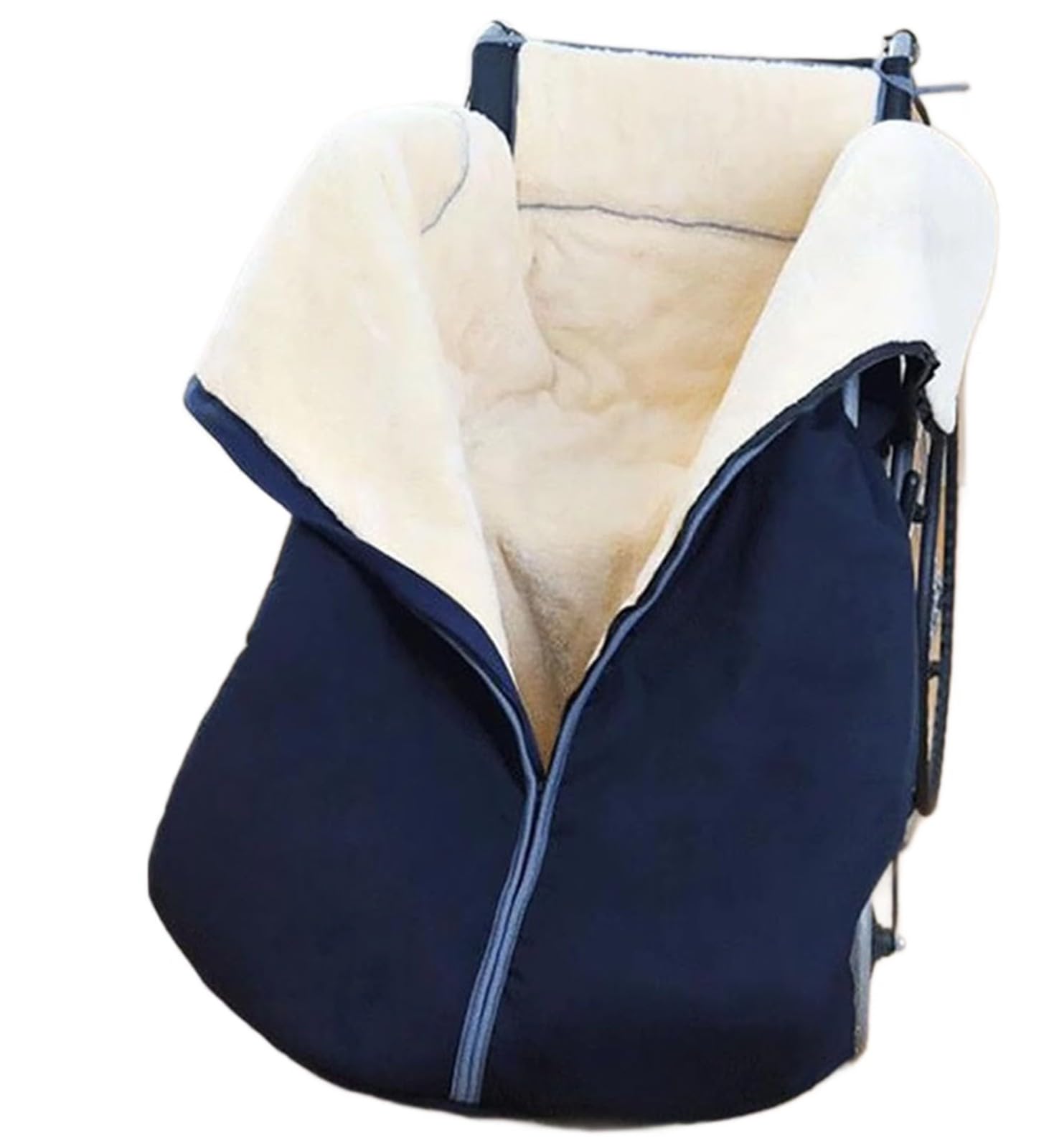 BLUEZY Manta para Silla De Ruedas De Invierno, A Prueba De Viento, Calor para Silla De Ruedas, Manta para Piernas, Manta para Regazo para Ancianos, Funda Cálida para Silla De Rueda