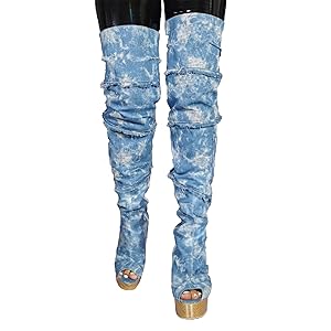 【HI FI FNK】Toe Curved Denim HI FI FNK】Sand Dark Wide Jeans (HI FI FNK/デニム・ジーパン