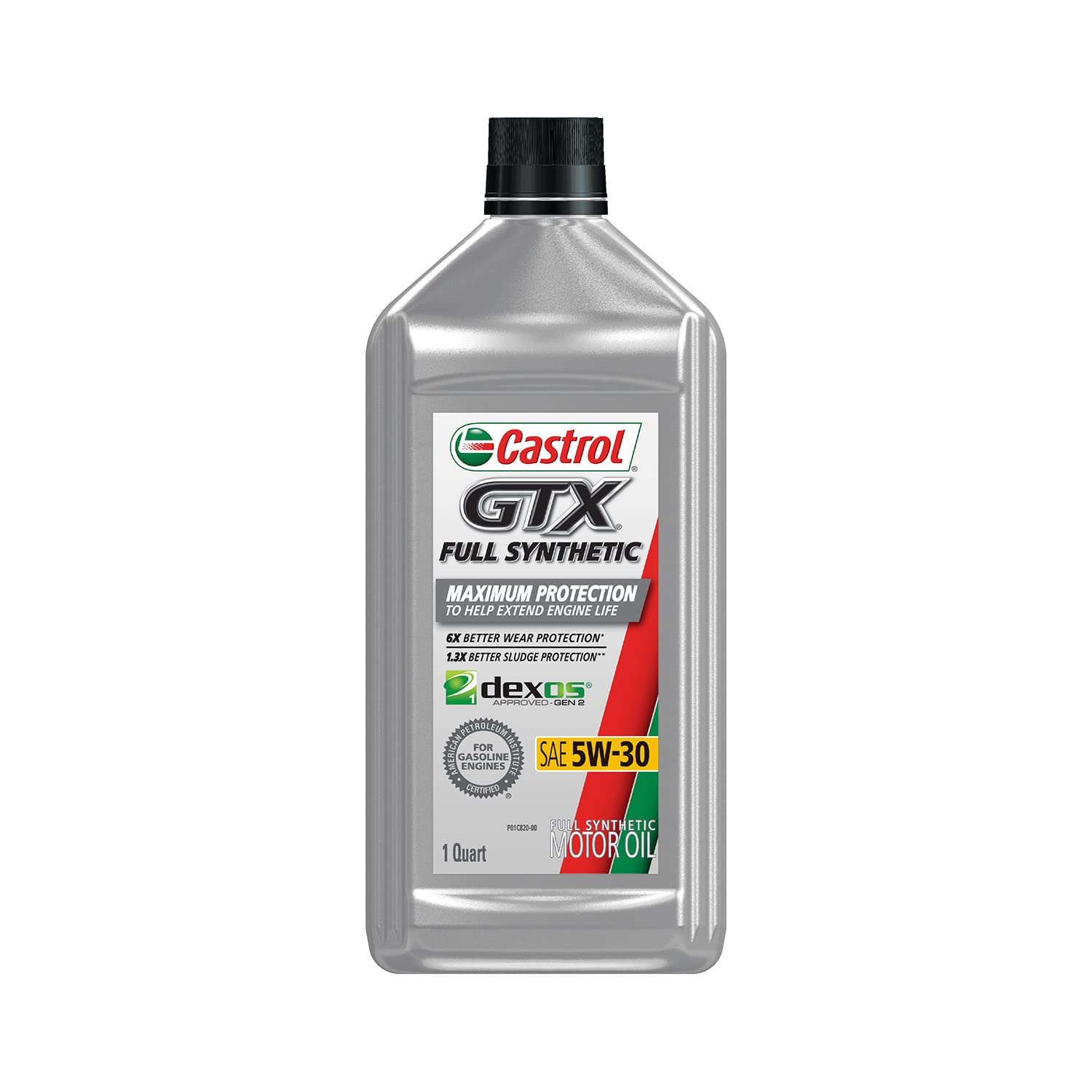 Amazon.com: Castrol GTX Full Synthetic 5W-30 Motor Oil, 1 Quart (Pack of 6)