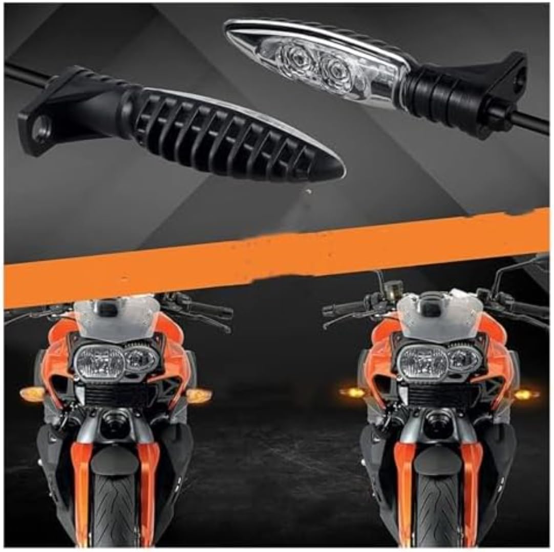 Generic Mini uniwersalne wskaźniki Dla BMW R nineT 2014-2016 Motocykl Przedni Tylny Kierunkowskaz LED Migacz