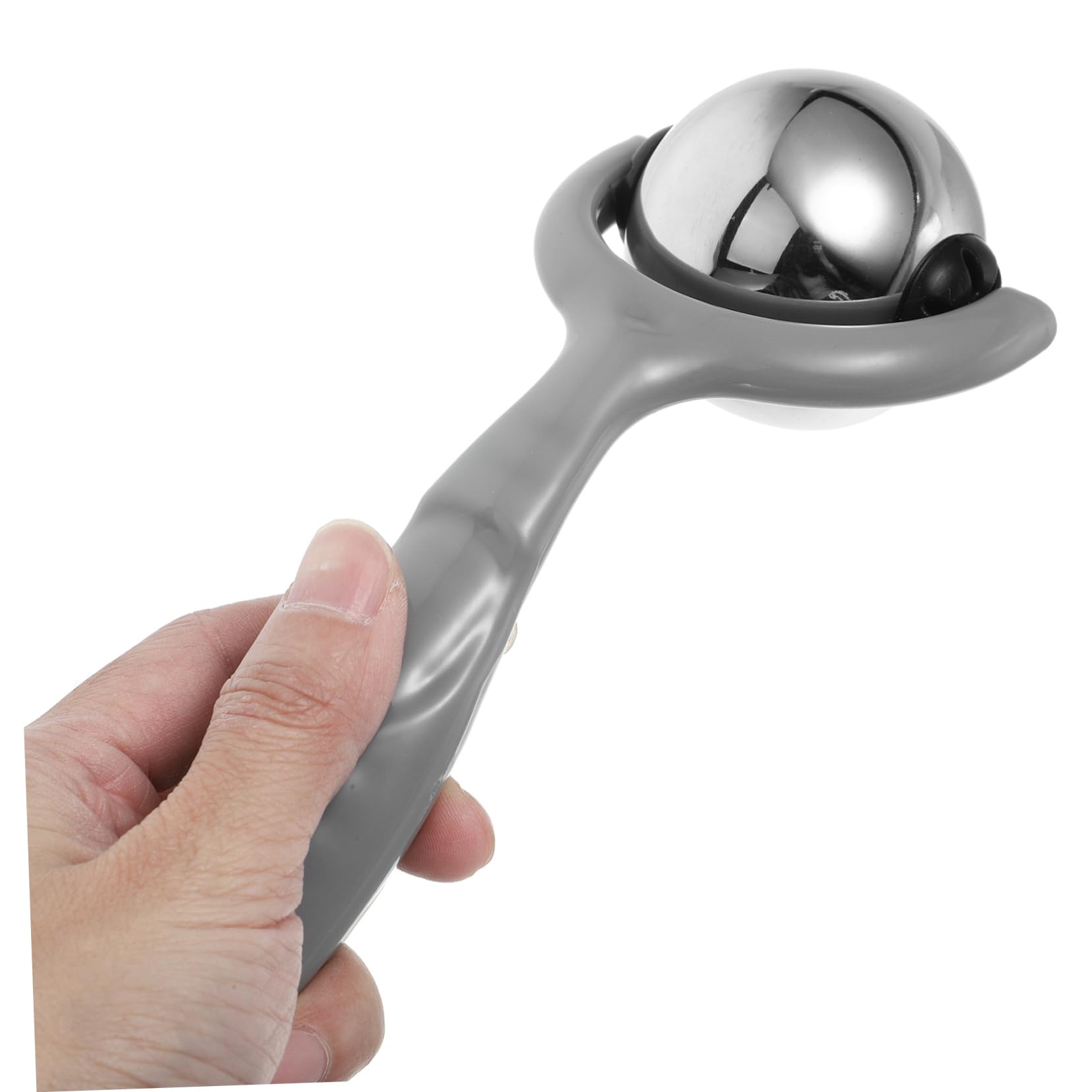 VALICLUD 4 Pezzi Massaggio Facciale Con Per Gli Occhi Strumento Guasha Per Faccia a Strumento Di Massaggio Facciale Guasha Massager Del Viso in Metallo Solo Grigio