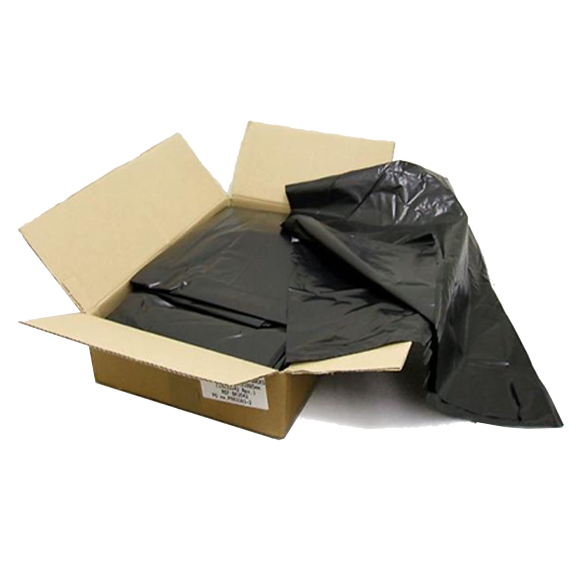 Homewise 100 Stück Müllbeutel Heavy Duty 240L Müllbeutel Müllbeutel Müllsäcke 100 Stück Schwarze Müllbeutel für Müll Home Office Umweltfreundlich Starke Müllbeutel aus Recyclingmaterial