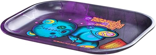 Miniatura 9 de V Syndicate Bandeja de metal  10.5 x 6.25 x 1 pulgadas  Impresión de anime de alta resolución  Bandeja de dibujos animados duradera y elegante