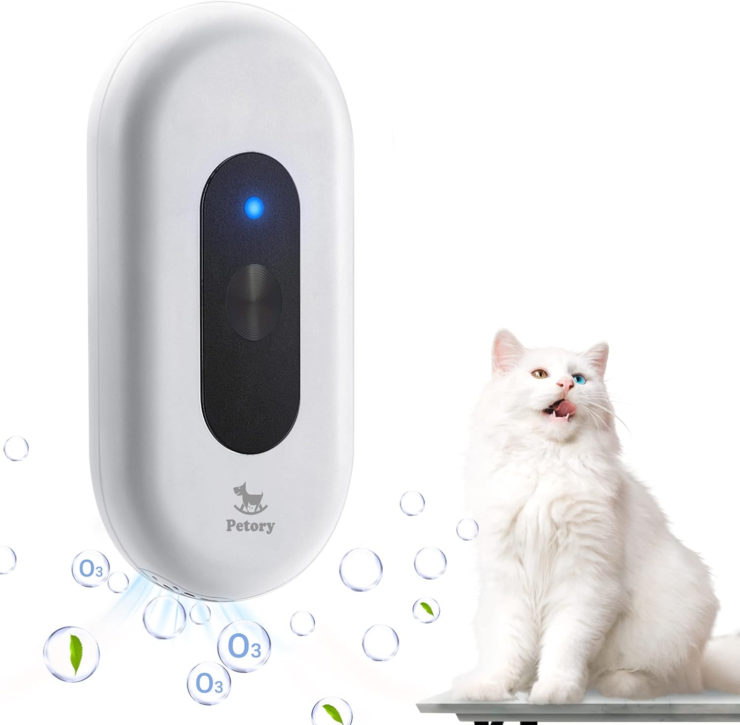 Petory Cat Litter Deodorizer Odor Eliminator Rechargeable