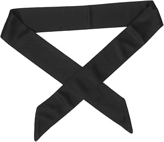 GANAZONO Diadema De Seda De Leche para Correr Entrenamiento Sudor Tenis Corbata Disfraz De Entrenamiento Diadema Multifunción Color Negro Karate Ejercicio Corbatas De