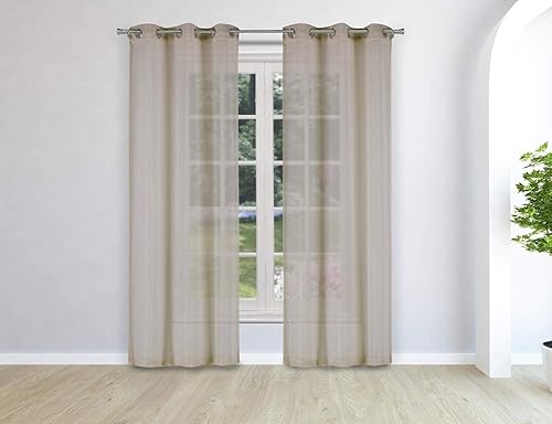 Miniatura 2 de Kensie Justus - Cortina metálica para ventana