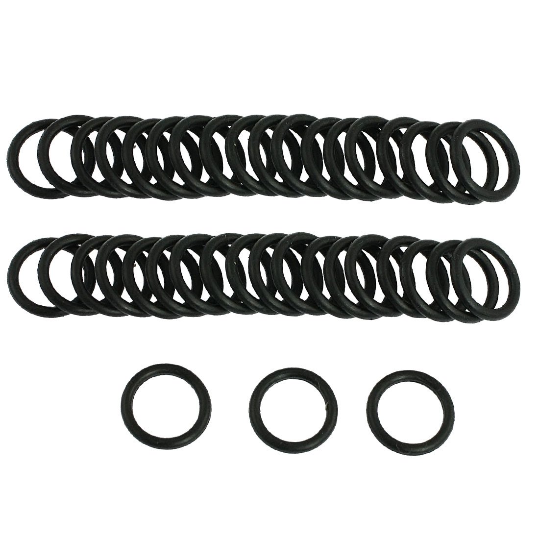 uxcell 50 Pcs 10mm OD 1.5mm Thickness Nitrile Rubber Oring Oil Seal Gaskets Amazon.in