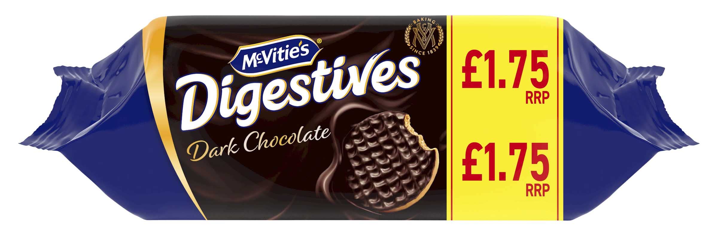 McVities Biscuits (McVities Dark Chocolate Digestives) 15 x 266g