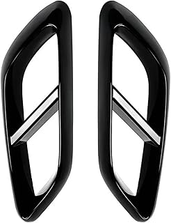 Car Rear Silencer Cover for Mercedes for Benz E-Class W214 E260 300 for AMG 2024+ Accessories (Glossy Black)