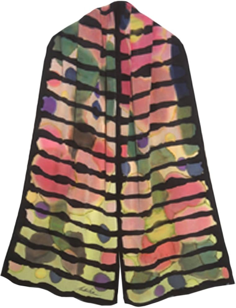 ULRIKE ~ A garden of roses, greens, and muted yellows beyond the iron grillwork