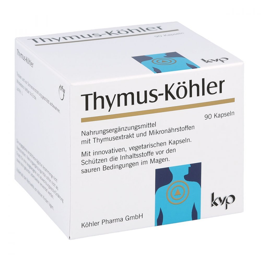 Thymus Köhler Kapseln 90 stk