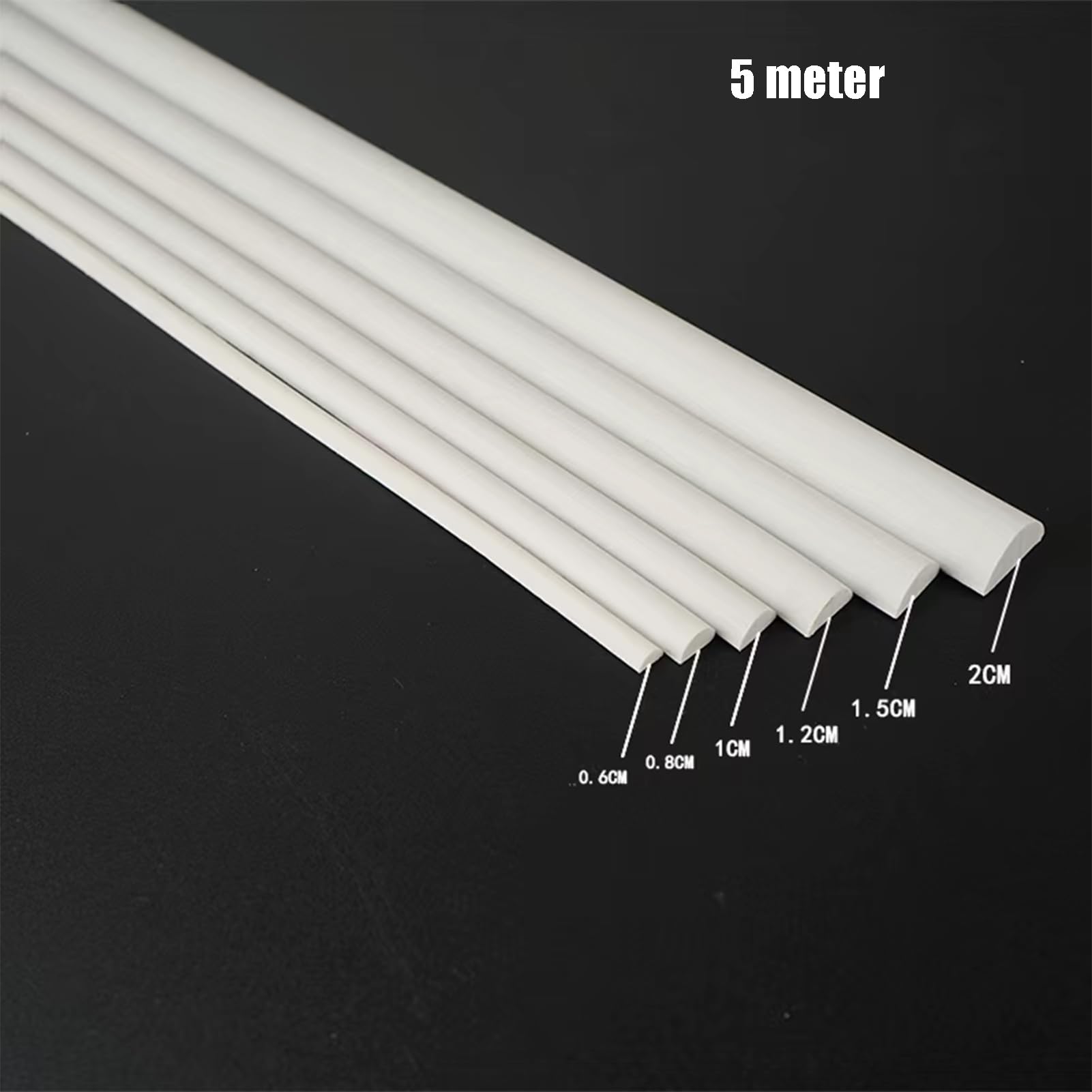 Tile decorative strips Self-adhesive Pvc Wall Decorative Strips, Waterproof Tile Edges(Gray,2cm x 5m)