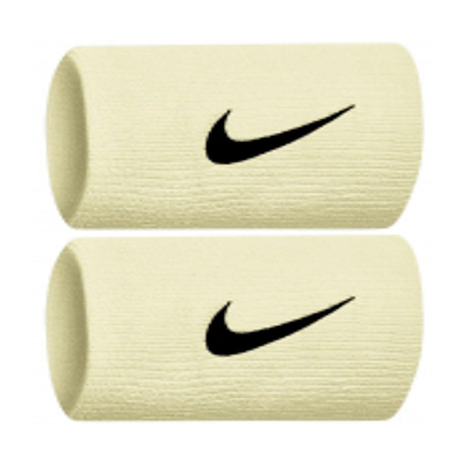 Nike Premier Doublewide Wristbands (1 Pair) - Stretchy, Comfortable fit - Absorbent Fabric Helps Keep Your Hands Dry.
